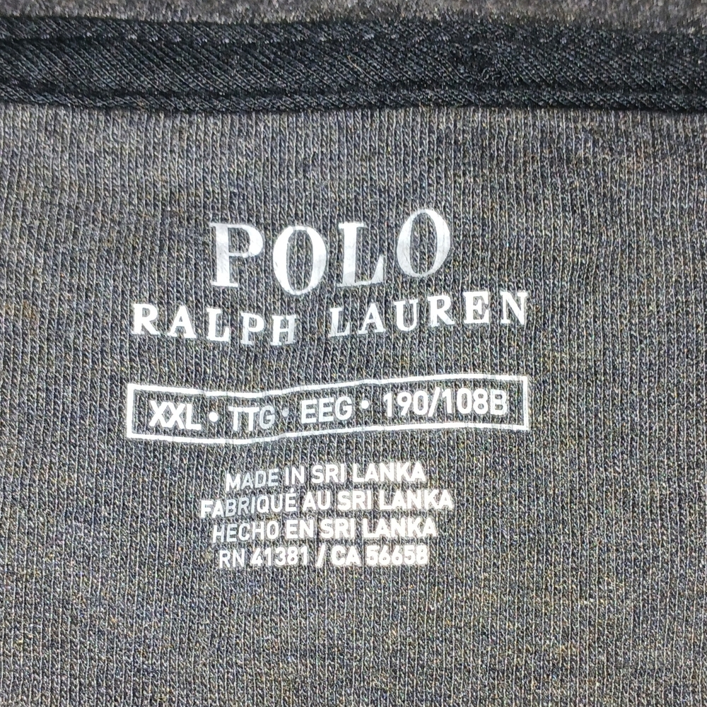 Polo by Ralph Lauren Men's Black Quarter-Zip Sweatshirt - Picture 4 of 4